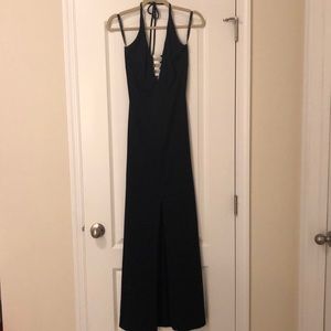 Morgan & Co black formal gown